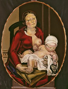 Matka a dítě, kolem roku 1922